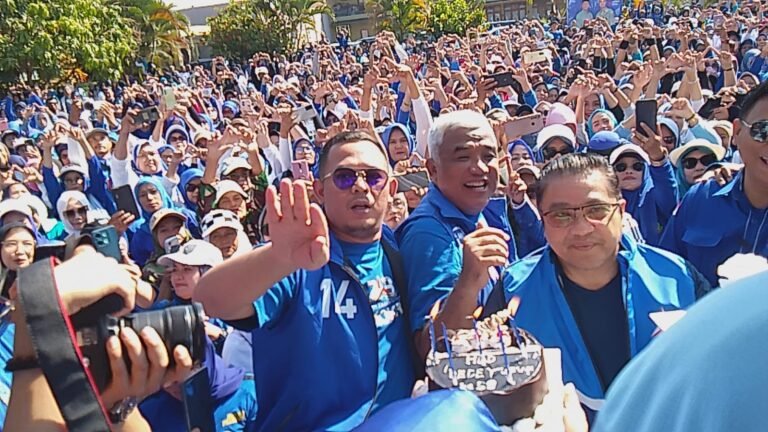 Masih Dalam Rangkaian Acara HUT Partai Demokrat ke-23, Syukuran Serta Semarak Senam Sehat