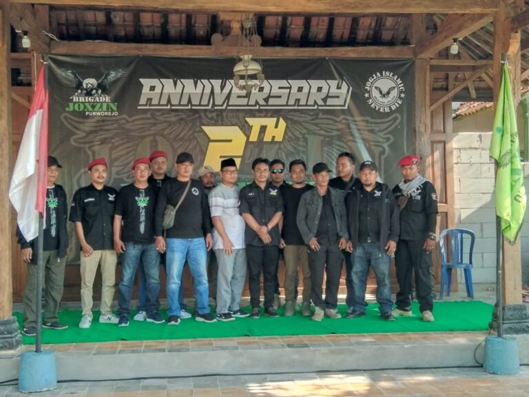 Brigade Joxzin Korwil Purworejo Gelar Anniversary 2th, Ultimatum Pengurus Pusat: Anggota Joxzin Jauhi Narkoba!