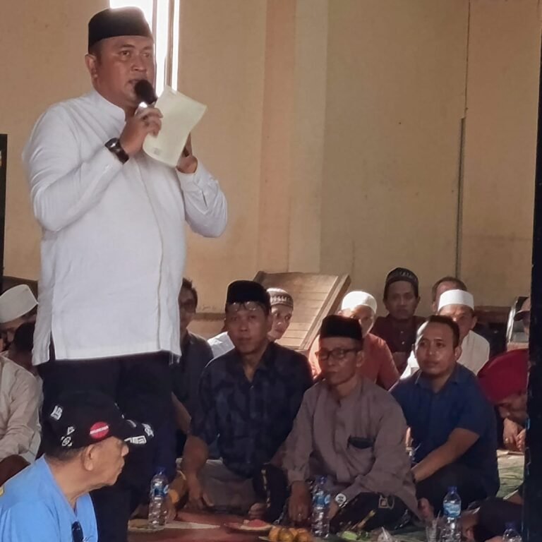 Calon Bupati Bogor Rudy Sumanto Melakukan Kunjungan ke Warga Masyarakat Desa Bojong Kecamatan Klapanunggal