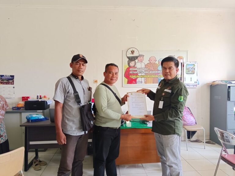 DPC AKPERSI Kabupaten Musi Banyuasin Resmi Daftar Ke  Kantor Kesbangpol Muba