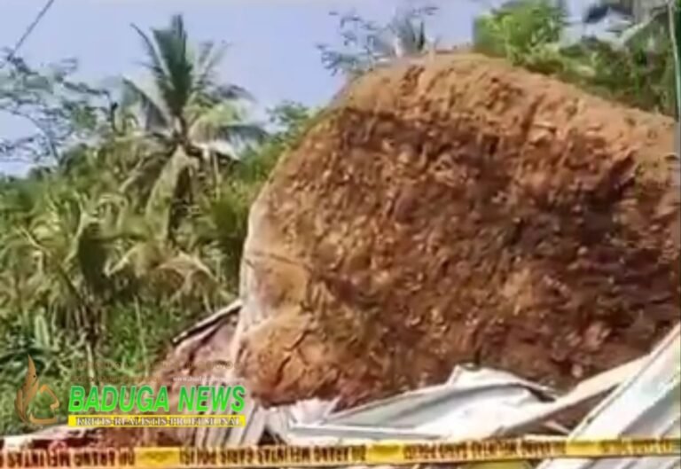 BPBD Purworejo Berhasil Mengevakuasi Semua Korban Tanah Longsor