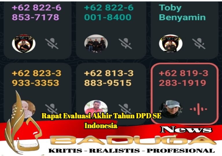 Akpersi Gelar Rapat Evaluasi Akhir Tahun DPD Se-Indonesia Akpersi Gelar Rapat Evaluasi Akhir Tahun DPD Se-Indonesia
