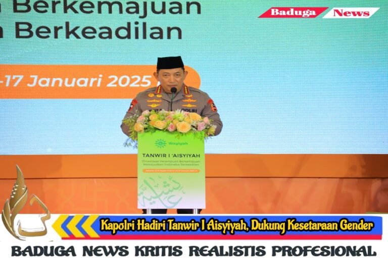 Kapolri Hadiri Tanwir I Aisyiyah, Dukung Kesetaraan Gender