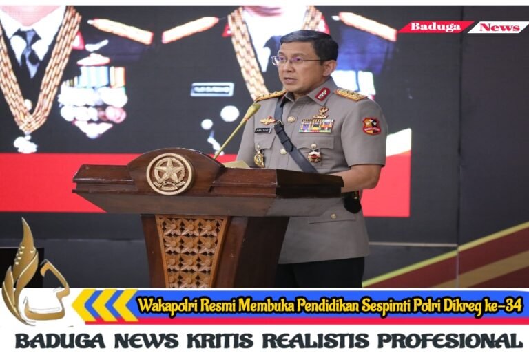 Wakapolri Resmi Membuka Pendidikan Sespimti Polri Dikreg ke-34 dan Sespimmen Polri Dikreg ke-65 TA 2025 di Lembang