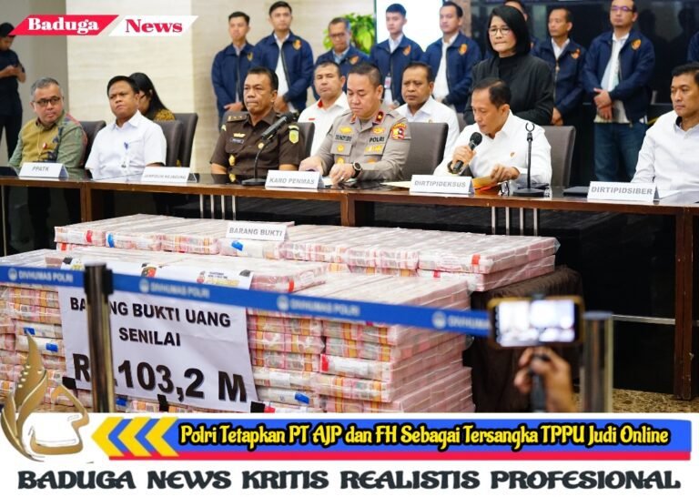 Polri Tetapkan PT AJP dan FH Sebagai Tersangka TPPU Judi Online, Sita Uang Rp 103,27 Miliar