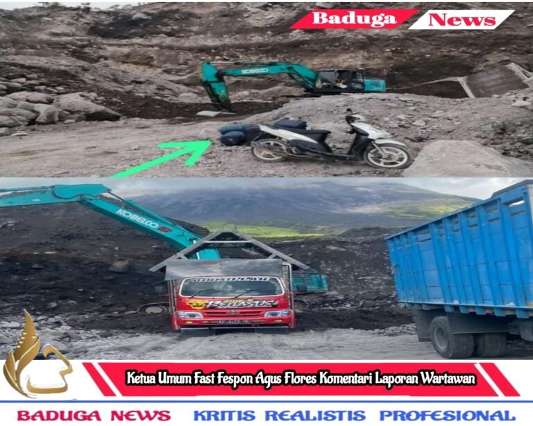 Ketua Umum Fast Fespon Agus Flores Komentari Laporan Wartawan Terkait Tambang Ilegal di Magelang
