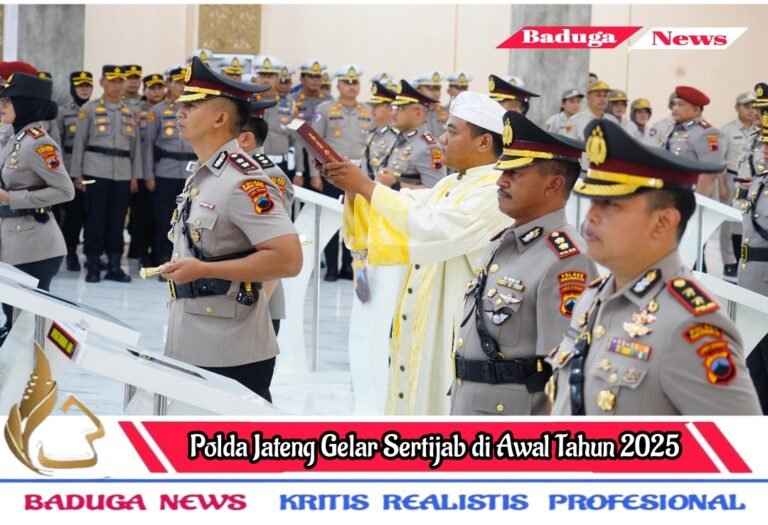 Polda Jateng Gelar Sertijab di Awal Tahun 2025, Rotasi 18 Jabatan Strategis