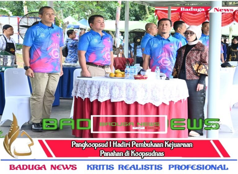 Pangkoopsud I Hadiri Pembukaan Kejuaraan Panahan di Koopsudnas