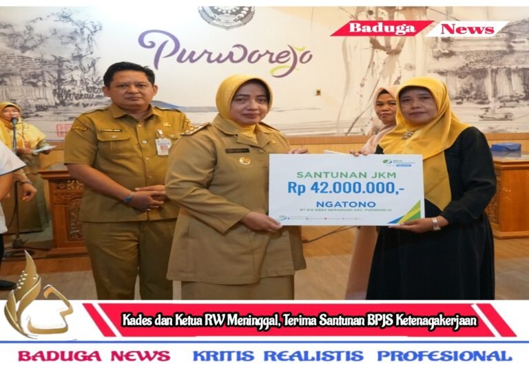 Kades dan Ketua RW Meninggal, Terima Santunan BPJS Ketenagakerjaan