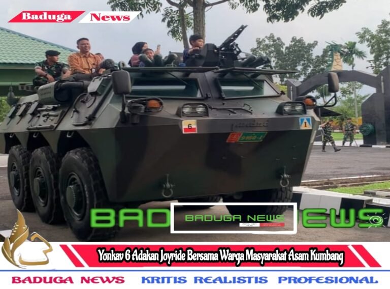 Yonkav 6 Adakan Joyride Bersama Warga Masyarakat Asam Kumbang