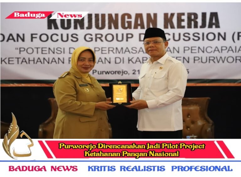 Purworejo Direncanakan Jadi Pilot Project Ketahanan Pangan Nasional
