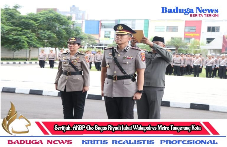 Sertijab, AKBP Eko Bagus Riyadi Jabat Wakapolres Metro Tangerang Kota