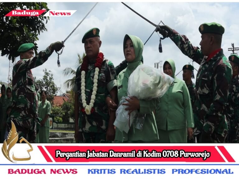 Pergantian Jabatan Danramil di Kodim 0708 Purworejo, Dandim Tekankan Profesionalisme dan Inovasi