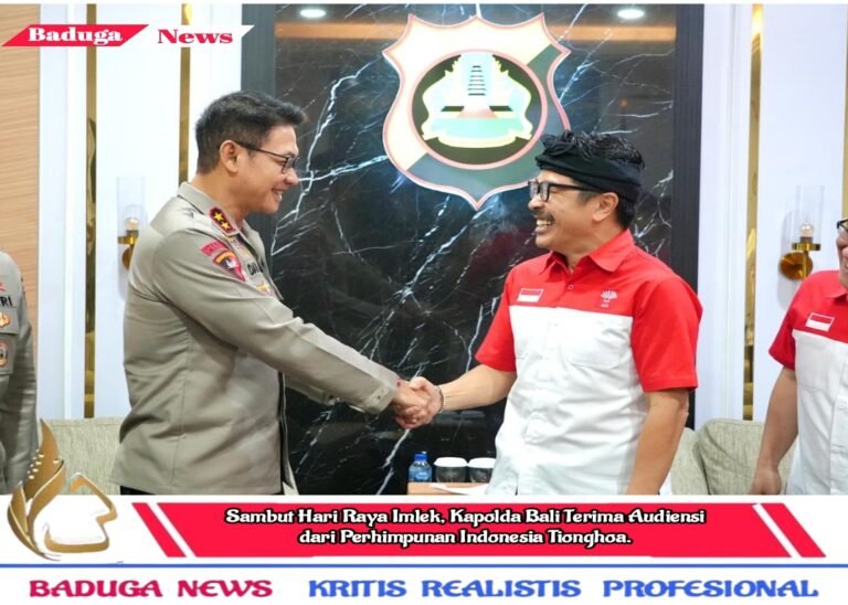 Menyambut Hari Raya Imlek, Kapolda Bali Menerima Audiensi dari Perhimpunan Indonesia Tionghoa