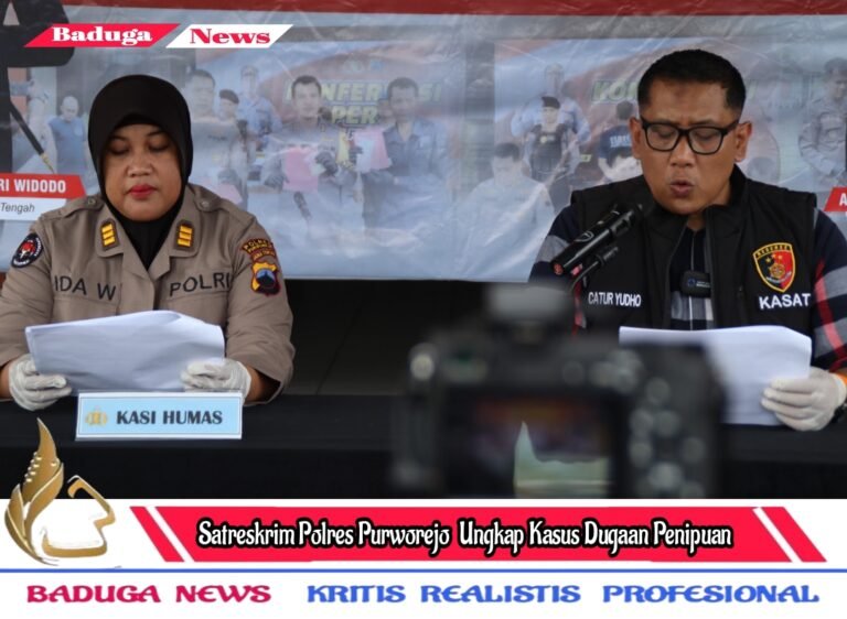 Satreskrim Polres Purworejo Ungkap Kasus Dugaan Penipuan Capai 21 Milyar