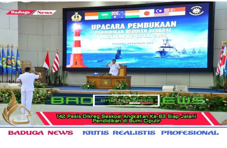 142 Pasis Dikreg Seskoal Angkatan Ke-63 Siap Jalani Pendidikan di Bumi Cipulir