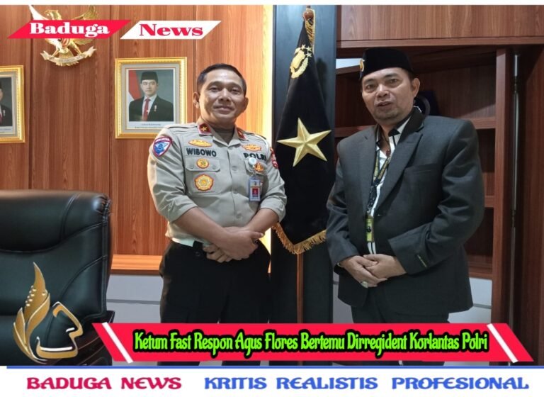 Ketum Fast Respon Agus Flores Bertemu Dirregident Korlantas Polri