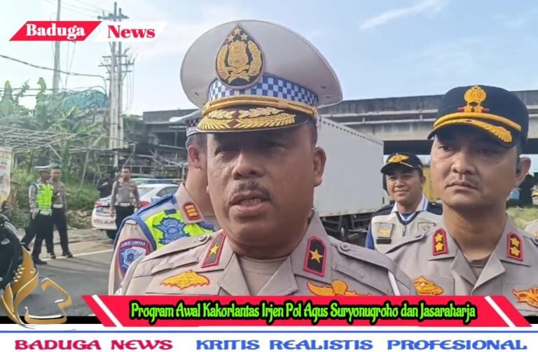 Program Awal Kakorlantas Irjen Pol Agus Suryonugroho dan Jasaraharja Pantau Jalan Jabotabek dan Jawa