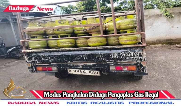 Modus Pangkalan Diduga Pengoplos Gas Ilegal di Kirab Cileungsi, Pemasok dari Kota Bekasi
