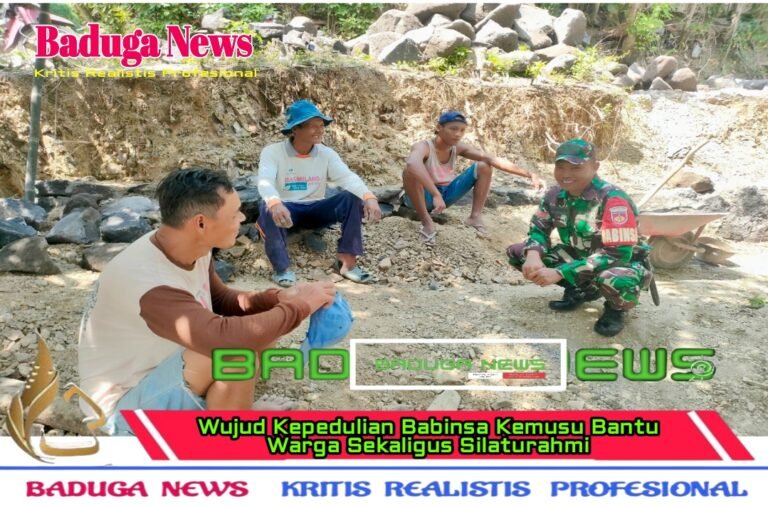 Wujud Kepedulian Babinsa Kemusu Bantu Warga Sekaligus Silaturahmi