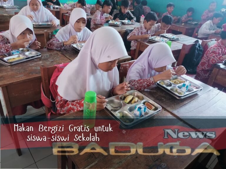 SDN Sirnagalih Lounching Program Nasional Makan Bergizi Gratis untuk Siswa-Siswinya