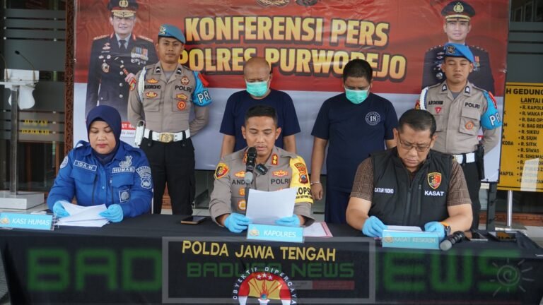 Polres Purworejo Berhasil Ungkap Kasus Pencurian dengan Pemberatan Modus Ganjal ATM