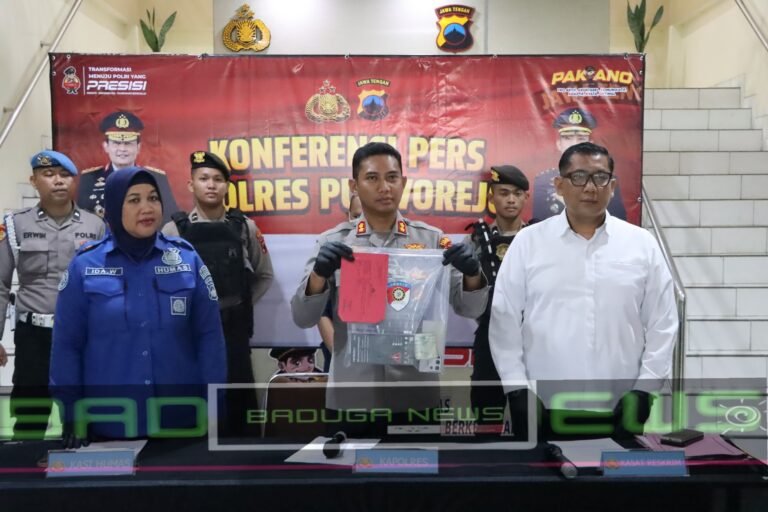 Satreskrim Polres Purworejo Amankan Pria Pelaku Penjambretan
