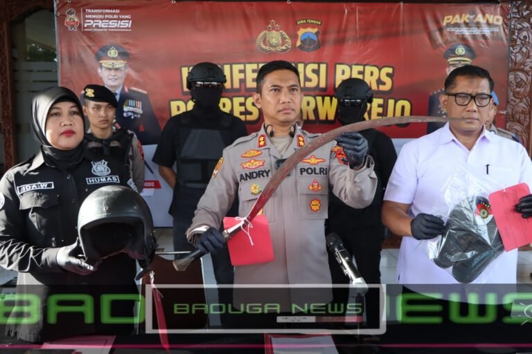 Polres Purworejo Gerak Cepat, Berhasil Ringkus Pelaku Pencurian Dalam Waktu Kurang Dari 24 jam