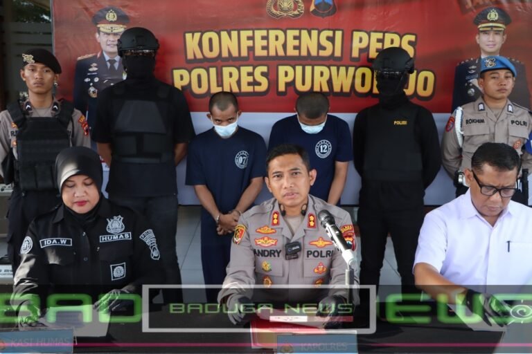 Dua pelaku Curanmor Dibekuk Tim Opsnal Satreskrim Purworejo