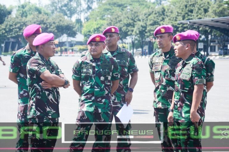 Pasmar 1 Gelar Pemeriksaan Kesiapan Kendaraan Tempur Dalam Rangka Menghadapi Kesiapan Operasi Tahun 2025