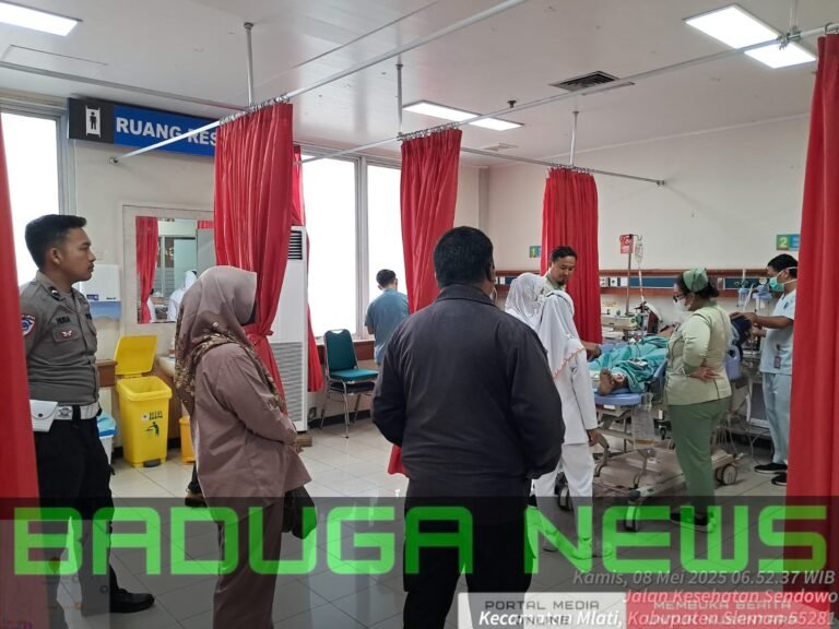 Akibat Rem Blong Sopir Truck Tronton Mengalami Luka Berat, Lokasi Laka di Ruas Jalan Kalijambe 